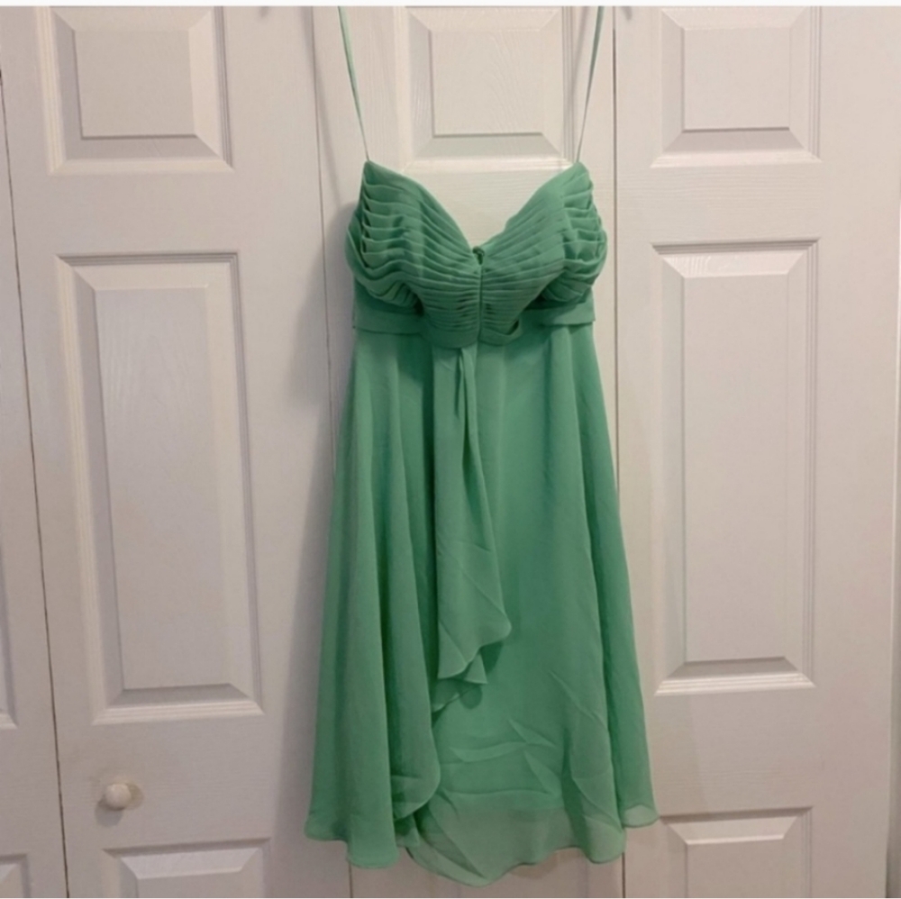 Elegant Allure Bridals Green Strapless Dress